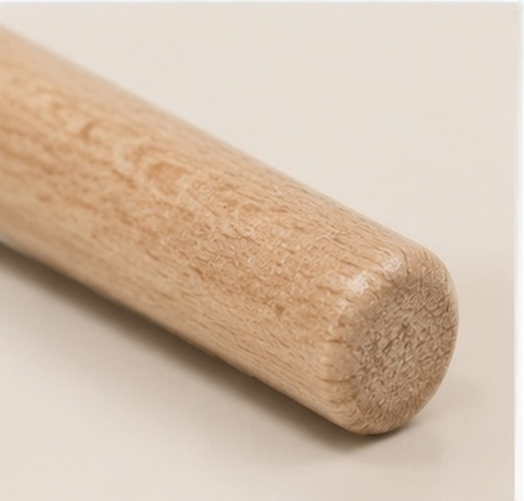 Wooden Crochet Hooks Ergonomic Handle - 1 Adet Zarif Ergonomik Tığ, Ahşap