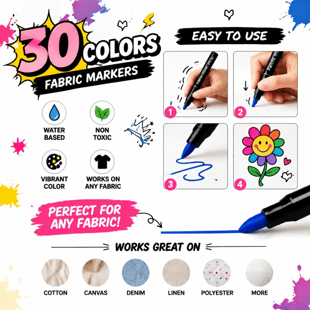 6-48 Renk Tekstil Kalemi – Giy - Painting Supplies incelemesi ve fiyatı