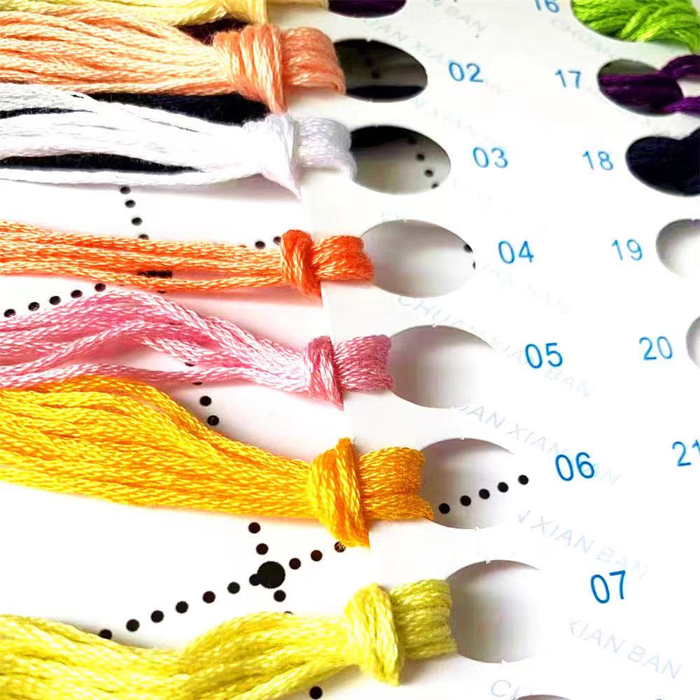 ZZ6248 Çapraz Dikiş Kitleri Ça - Cotton Embroidery Thread Skeins incelemesi ve fiyatı