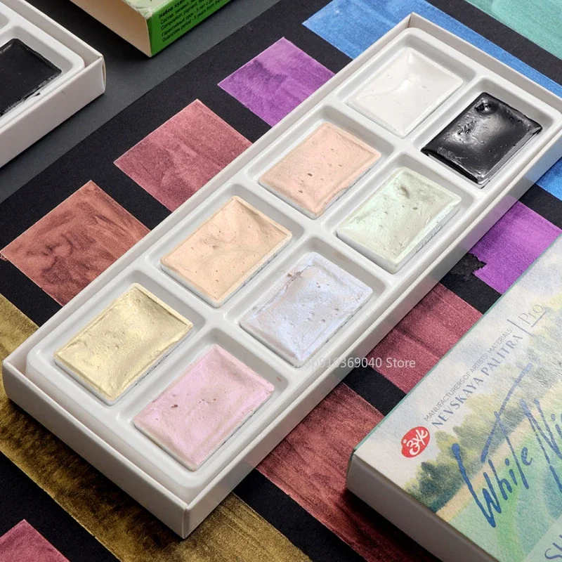 2024 yeni beyaz gece usta katı - Watercolor Paint Set Solid Pigment incelemesi ve fiyatı