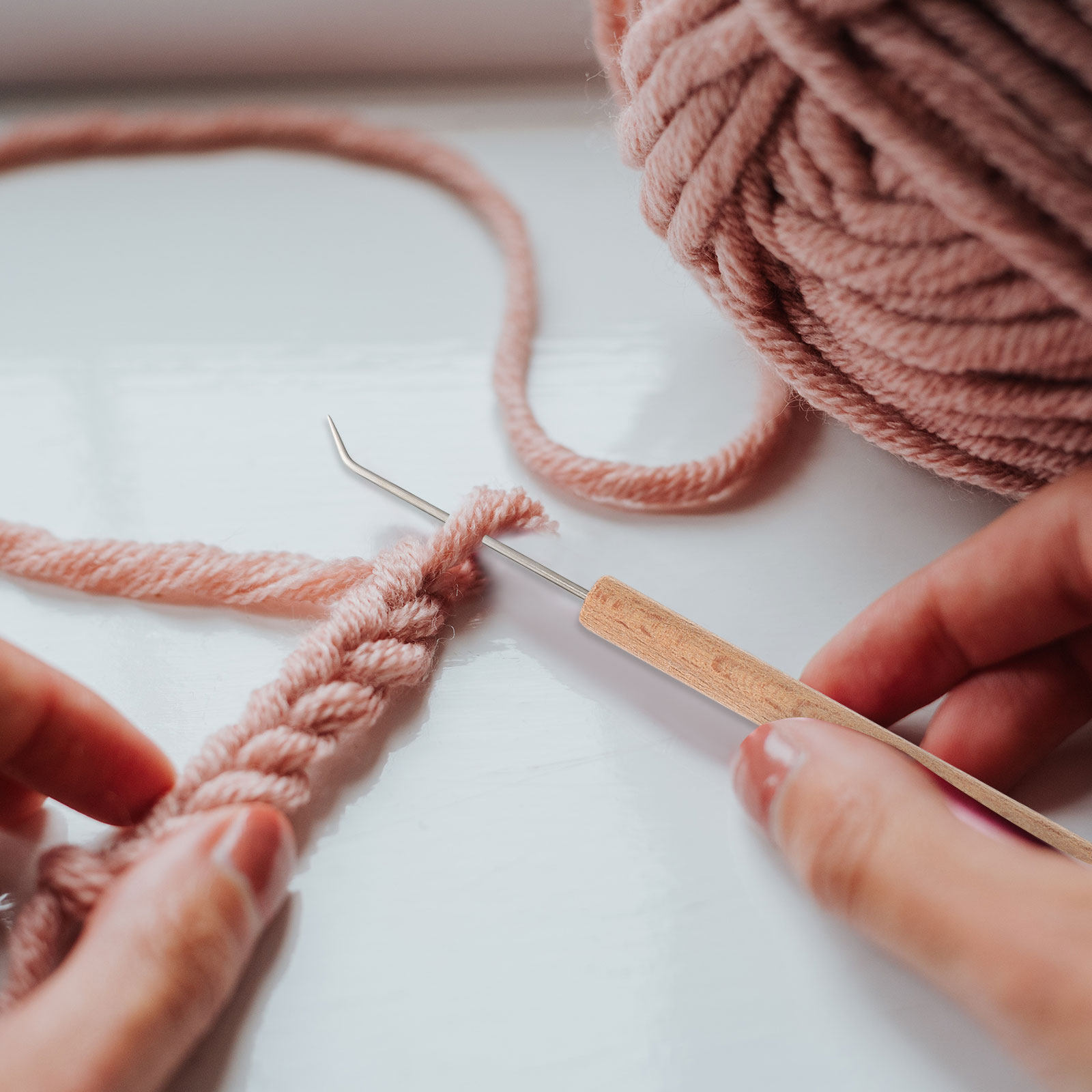 1 Adet Tığ, Ahşap Saplı, Ergon - Wooden Crochet Hooks Ergonomic Handle incelemesi ve fiyatı