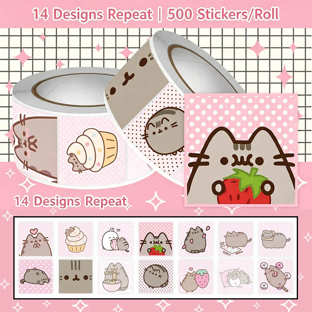 Hou 500 adet Pusheen Karikatür - Scrapbooking incelemesi ve fiyatı