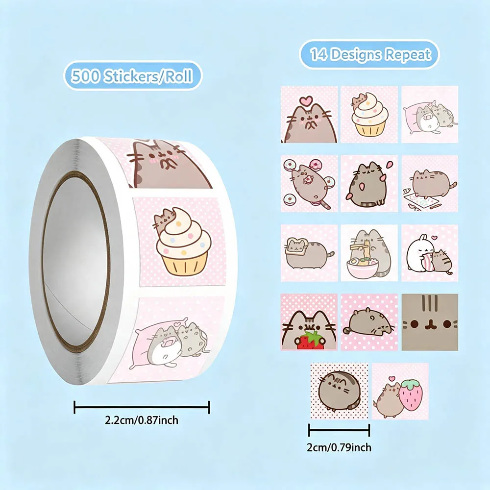Hou 500 adet Pusheen Karikatür - Scrapbooking incelemesi ve fiyatı