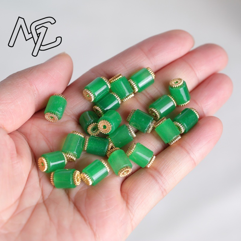 10 adet Doğal Üç renkli Yeşim  - Beading incelemesi ve fiyatı