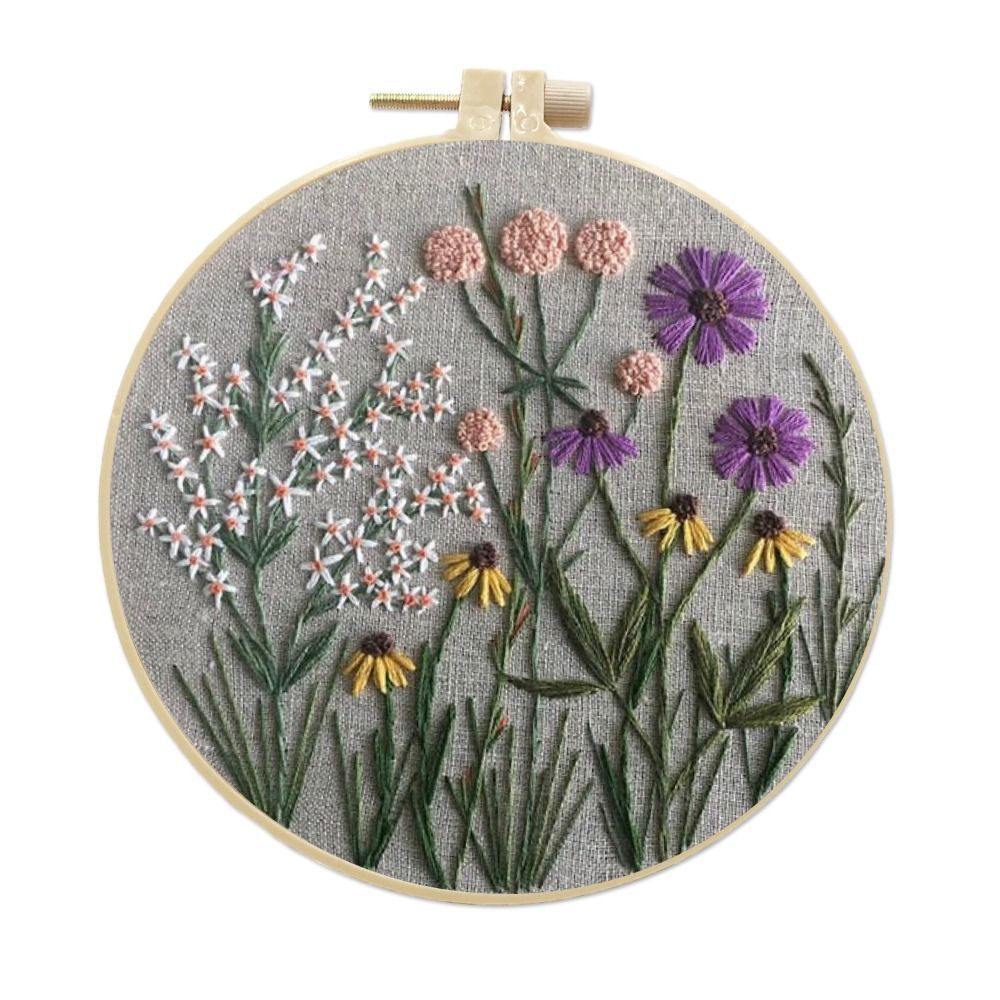 Çiçek Desen DIY Nakış Kitleri  - Cotton Embroidery Thread Skeins incelemesi ve fiyatı