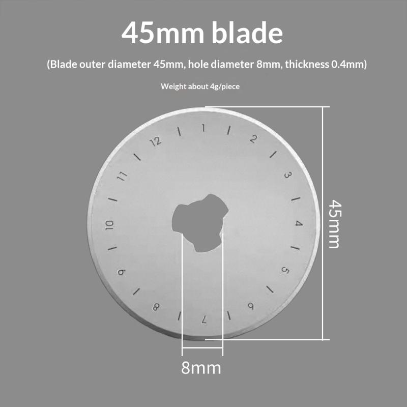 5/10 adet 45mm döner kesici ke - Rotary Cutter For Fabric 45Mm incelemesi ve fiyatı