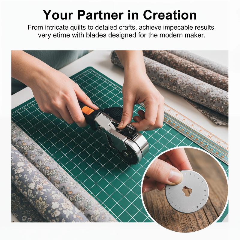 5/10 adet 45mm döner kesici ke - Rotary Cutter For Fabric 45Mm incelemesi ve fiyatı